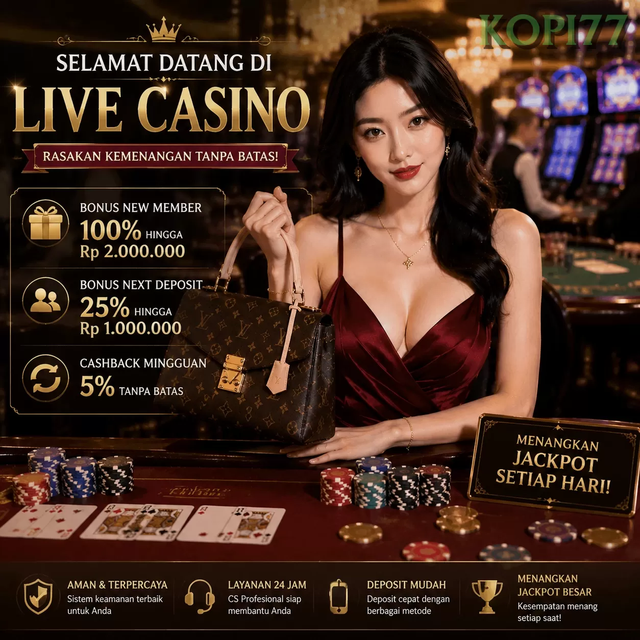 Login kopi77 Sekarang Bonus Melimpah